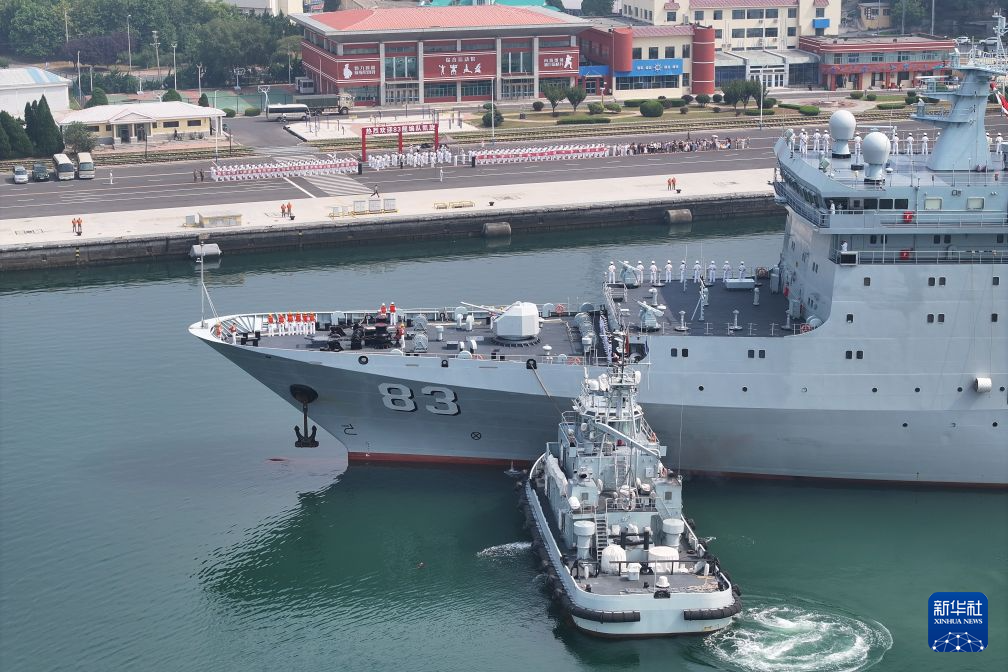 海军83舰编队圆满完成远海综合实习访问任