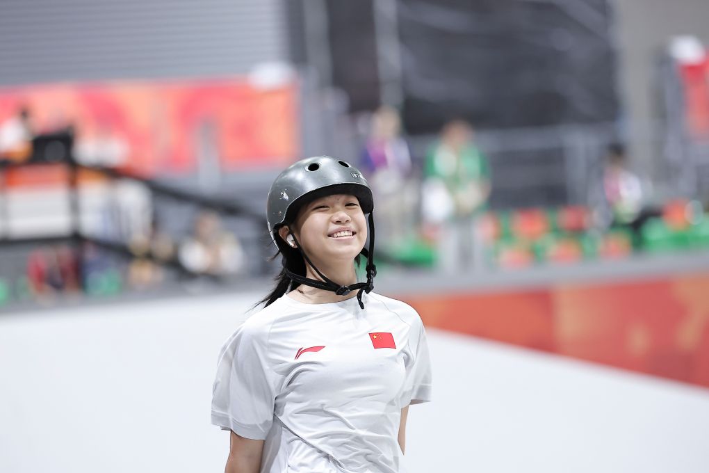 亚运会丨中国滑板女孩:同登领奖台,达成!
