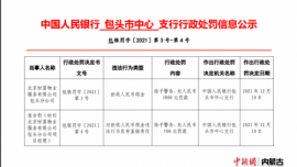 因拒收现金 内蒙古一物业公司被罚