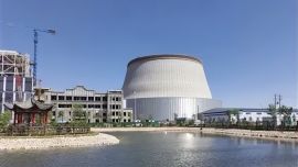 呼和浩特：即将建成世界最高间接空冷塔