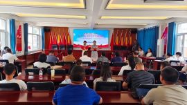 中山东路街道党工委举办基层党组织书记 “擂台比武 述评比学”知识竞赛