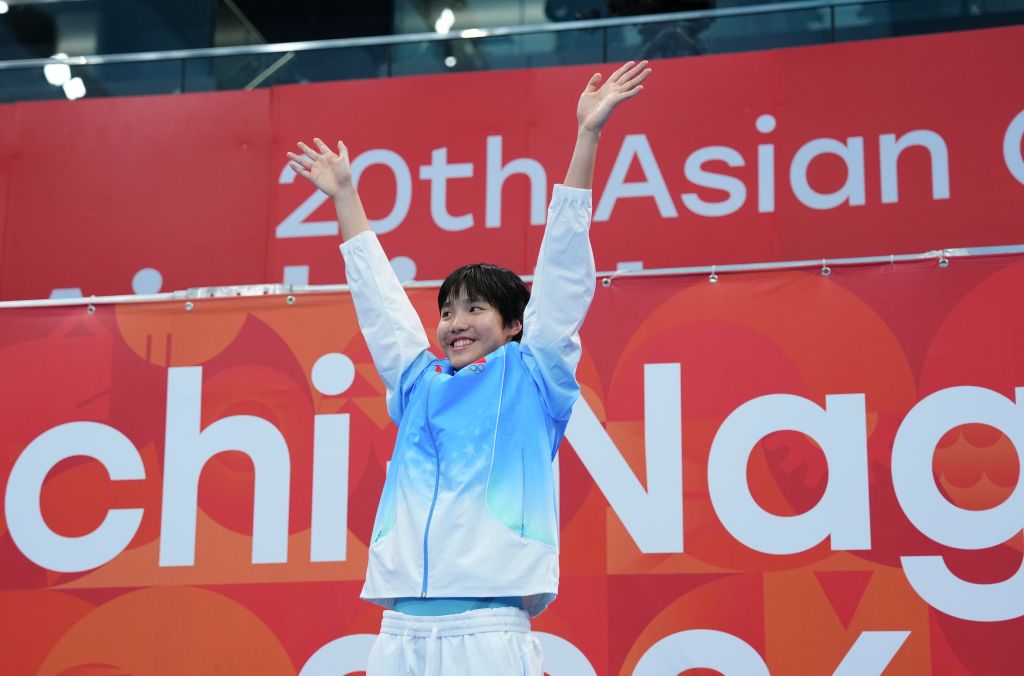 亚运会丨于子迪，“疯长”的13岁